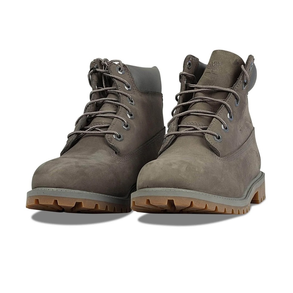 Timberland 6” Padded Collar Waterproof Dark Green/Grey Boots